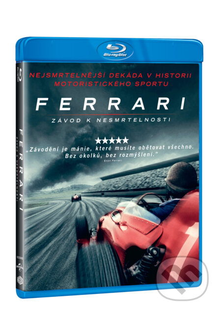 Film: Ferrari: Závod k nesmrtelnosti (Daryl Goodrich) (Blu-ray). Magicbox, 2021 Film: Ferrari: Závod k nesmrtelnosti (Daryl Goodrich) (Blu-ray). Magicbox, 2021