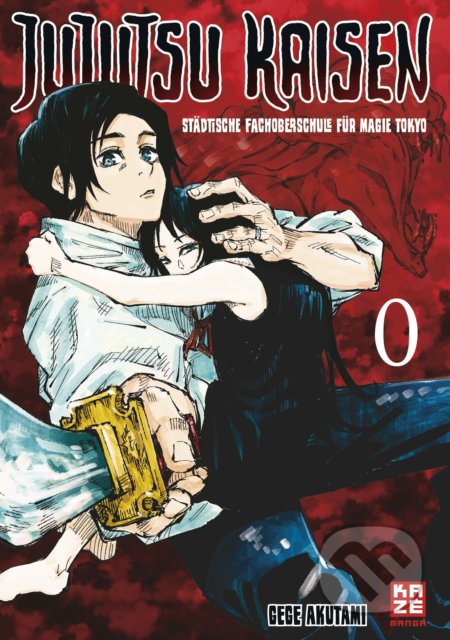 Kniha: Jujutsu Kaisen 0 (nemecký jazyk) (Gege Akutami). Kazé Manga, 2020 Kniha: Jujutsu Kaisen 0 (nemecký jazyk) (Gege Akutami). Kazé Manga, 2020