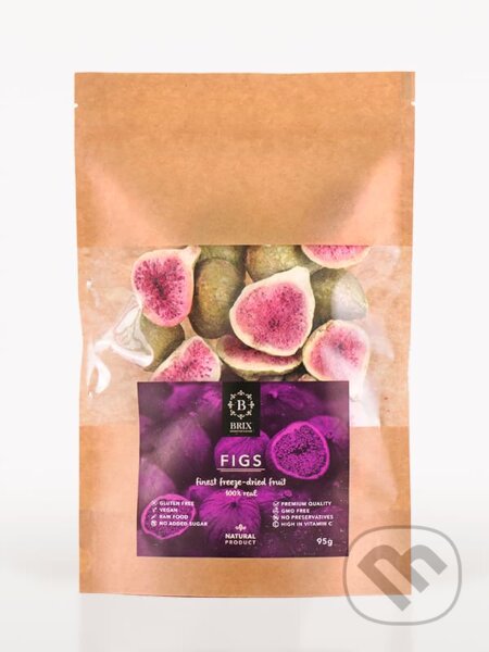 Kávy a čaje: Mrazom sušená figa 95g (Brix). Brix, 2021 Kávy a čaje: Mrazom sušená figa 95g (Brix). Brix, 2021