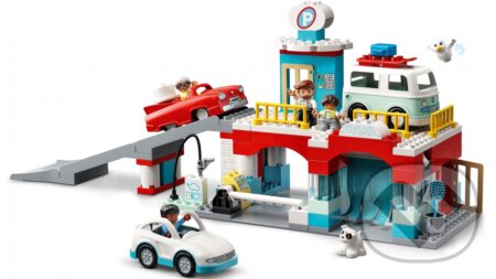 Společenská hra: LEGO® DUPLO® 10948 Garáž a autoumyváreň (LEGO). LEGO, 2021 Společenská hra: LEGO® DUPLO® 10948 Garáž a autoumyváreň (LEGO). LEGO, 2021
