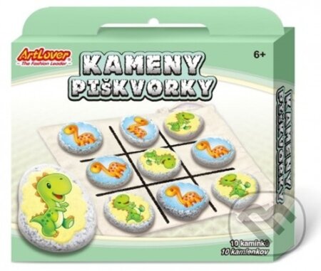 Spoločenská hra: Kameny/piškvorky: Dinosauři (Bonaparte). Bonaparte, 2021 Spoločenská hra: Kameny/piškvorky: Dinosauři (Bonaparte). Bonaparte, 2021