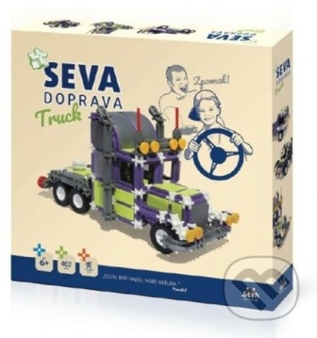 Spoločenská hra: Stavebnice SEVA - Doprava Truck (SEVA). SEVA, 2021 Spoločenská hra: Stavebnice SEVA - Doprava Truck (SEVA). SEVA, 2021