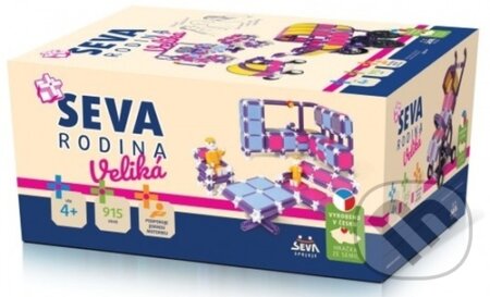 Spoločenská hra: Stavebnice SEVA - Rodina Veliká (SEVA). SEVA, 2021 Spoločenská hra: Stavebnice SEVA - Rodina Veliká (SEVA). SEVA, 2021