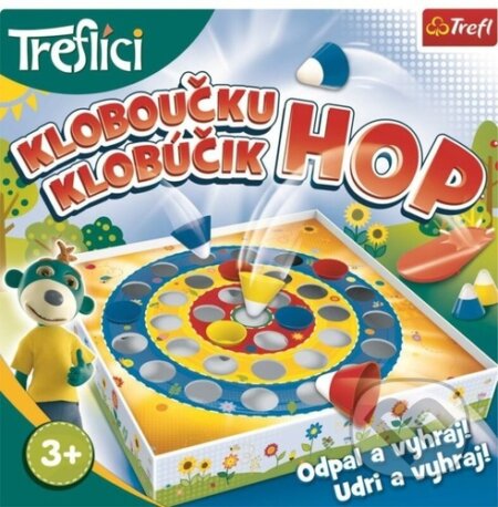 Společenská hra: Hra Kloboučku, hop! - Treflíci (Trefl). Trefl, 2021 Společenská hra: Hra Kloboučku, hop! - Treflíci (Trefl). Trefl, 2021
