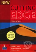 Kniha: New Cutting Edge - Elementary: Student's Book + interactive CD-ROM with video (Peter Moor a Sarah Cunningham). Pearson, Longman, 2005 Kniha: New Cutting Edge - Elementary: Student's Book + interactive CD-ROM with video (Peter Moor a Sarah Cunningham). Pearson, Longman, 2005