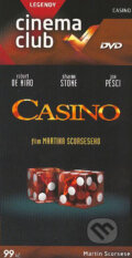 Film: Casino (Martin Scorsese) (DVD). Bonton Film, 1995 Film: Casino (Martin Scorsese) (DVD). Bonton Film, 1995