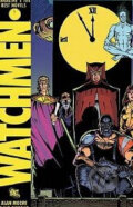 Kniha: Watchmen (Alan Moore a Dave Gibbons). Titan Books, 2008 Kniha: Watchmen (Alan Moore a Dave Gibbons). Titan Books, 2008