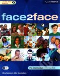 Kniha: Face2Face - Pre-intermediate - Student's Book with CD-ROM / Audio CD (Chris Redston a Gillie Cunningham). Oxford University Press, 2005 Kniha: Face2Face - Pre-intermediate - Student's Book with CD-ROM / Audio CD (Chris Redston a Gillie Cunningham). Oxford University Press, 2005