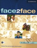 Kniha: Face2Face - Pre-intermediate - Workbook with Key (Chris Redston a Gillie Cunningham). Cambridge University Press, 2005 Kniha: Face2Face - Pre-intermediate - Workbook with Key (Chris Redston a Gillie Cunningham). Cambridge University Press, 2005