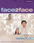 Kniha: Face2Face - Upper Intermediate - Workbook with Key (Chris Redston a Gillie Cunningham). Oxford University Press, 2007 Kniha: Face2Face - Upper Intermediate - Workbook with Key (Chris Redston a Gillie Cunningham). Oxford University Press, 2007