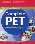 Kniha: Complete PET: Student's Book (Emma Heyderman a Peter May). Cambridge University Press, 2010 Kniha: Complete PET: Student's Book (Emma Heyderman a Peter May). Cambridge University Press, 2010