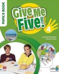Kniha: Give Me Five! 4 - Pupil's Book Pack (Donna Shaw, Joanne Ramsden a Rob Sved). MacMillan, 2018 Kniha: Give Me Five! 4 - Pupil's Book Pack (Donna Shaw, Joanne Ramsden a Rob Sved). MacMillan, 2018