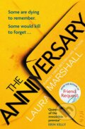 Kniha: The Anniversary (Laura Marshall), 2021 Kniha: The Anniversary (Laura Marshall), 2021