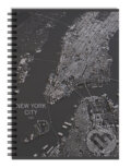 College blok A4 linkovaný New York, Stil calendars, 2021
