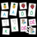 Obrázková abeceda - didaktická pomůcka k výuce abecedy (Jitka Rubínová). Rubínka, 2020 Obrázková abeceda - didaktická pomůcka k výuce abecedy (Jitka Rubínová). Rubínka, 2020