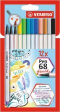 Fixka STABILO Pen 68 brush sada (STABILO). STABILO, 2021 Fixka STABILO Pen 68 brush sada (STABILO). STABILO, 2021