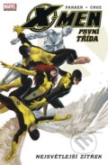 Kniha: X-Men: První třída (Jeff Parker a Roger Cruz). BB/art, 2011 Kniha: X-Men: První třída (Jeff Parker a Roger Cruz). BB/art, 2011