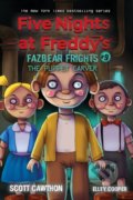 Kniha: Five Nights at Freddy’s: The Puppet Carver (Elley Cooper a Scott Cawthon). Scholastic, 2021 Kniha: Five Nights at Freddy’s: The Puppet Carver (Elley Cooper a Scott Cawthon). Scholastic, 2021