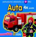Kniha: Auta - 4x puzzle (SUN). SUN, 2009 Kniha: Auta - 4x puzzle (SUN). SUN, 2009