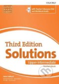 Kniha: Solutions: Upper-Intermediate - Teacher's Pack (Paul Davies a Tim Falla). Oxford University Press, 2017 Kniha: Solutions: Upper-Intermediate - Teacher's Pack (Paul Davies a Tim Falla). Oxford University Press, 2017