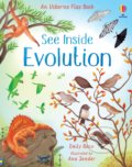 Kniha: See Inside Evolution (Emily Bone). Usborne, 2021 Kniha: See Inside Evolution (Emily Bone). Usborne, 2021