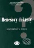 Kniha: Benešovy dekrety (Emanuel Mandler). Libri, 2002 Kniha: Benešovy dekrety (Emanuel Mandler). Libri, 2002