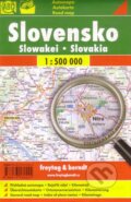 Slovensko 1 : 500 000 (freytag&berndt). freytag&berndt, 2017 Slovensko 1 : 500 000 (freytag&berndt). freytag&berndt, 2017