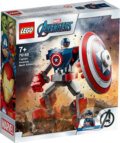Spoločenská hra: LEGO® Super Heroes 76168 Captain America v obrnenom robotovi (LEGO). LEGO, 2021 Spoločenská hra: LEGO® Super Heroes 76168 Captain America v obrnenom robotovi (LEGO). LEGO, 2021