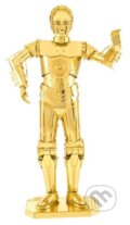 Metal Earth 3D kovový model Star Wars: C-3PO (zlatý), Piatnik, 2021
