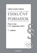 Kniha: Exekučný poriadok (Heuréka). Heuréka, 2021 Kniha: Exekučný poriadok (Heuréka). Heuréka, 2021
