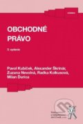 Kniha: Obchodné právo (Pavol Kubíček). Aleš Čeněk, 2021 Kniha: Obchodné právo (Pavol Kubíček). Aleš Čeněk, 2021