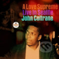 Hudební CD: John Coltrane: A Love Supreme. Live in Seattle LP (Hudobné albumy). Hudobné albumy, 2021 Hudební CD: John Coltrane: A Love Supreme. Live in Seattle LP (Hudobné albumy). Hudobné albumy, 2021