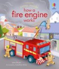 Kniha: Peep inside how a Fire Engine works (Lara Bryan). Usborne, 2021 Kniha: Peep inside how a Fire Engine works (Lara Bryan). Usborne, 2021