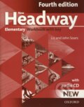 Kniha: New Headway - Elementary - Workbook with key (Fourth edition) (John Soars a Liz Soars). Oxford University Press, 2011 Kniha: New Headway - Elementary - Workbook with key (Fourth edition) (John Soars a Liz Soars). Oxford University Press, 2011