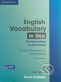 Kniha: English Vocabulary in Use - Pre-intermediate and intermediate (Third Edition) (Stuart Redman). Cambridge University Press, 2011 Kniha: English Vocabulary in Use - Pre-intermediate and intermediate (Third Edition) (Stuart Redman). Cambridge University Press, 2011