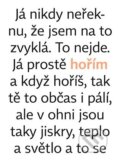 Kniha: Hořím (Simona Bagarová). Archa, 2021 Kniha: Hořím (Simona Bagarová). Archa, 2021