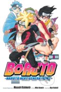 Kniha: Boruto 3 (Masashi Kishimoto a Ukyo Kodachi). Viz Media, 2018 Kniha: Boruto 3 (Masashi Kishimoto a Ukyo Kodachi). Viz Media, 2018