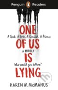 Kniha: One Of Us Is Lying (Karen M. McManus). Penguin Books, 2021 Kniha: One Of Us Is Lying (Karen M. McManus). Penguin Books, 2021