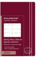 Moleskine - extra malý týždenný horizontálny plánovací diár 2012 (hnedý), Moleskine, 2011