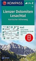 Lienzer Dolomiten, Lesach 47 NKOM (Kompass). Kompass, 2020 Lienzer Dolomiten, Lesach 47 NKOM (Kompass). Kompass, 2020