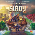 Společenská hra: Stezky slávy (Romain Chastan). REXhry, 2021 Společenská hra: Stezky slávy (Romain Chastan). REXhry, 2021