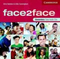 Audiokniha: Face2Face - Elementary - Class Audio CDs (Chris Redston a Gillie Cunningham). Cambridge University Press, 2005 Audiokniha: Face2Face - Elementary - Class Audio CDs (Chris Redston a Gillie Cunningham). Cambridge University Press, 2005