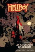 Kniha: Hellboy: An Assortment Of Horrors (Chelsea Cain, Chris Priestley, Chris Roberson, Christopher Golden, E. Lily Yu, Jonathan Maberry, Kealan Patrick Burke, Laird Barron, Michael Rowe, Paul Tremblay, Richard Kadrey a Seanan McGuire). Dark Horse, 2017 Kniha: Hellboy: An Assortment Of Horrors (Chelsea Cain, Chris Priestley, Chris Roberson, Christopher Golden, E. Lily Yu, Jonathan Maberry, Kealan Patrick Burke, Laird Barron, Michael Rowe, Paul Tremblay, Richard Kadrey a Seanan McGuire). Dark Horse, 2017