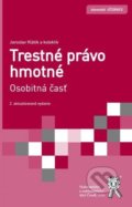 Kniha: Trestné právo hmotné (Jaroslav Klátik). Aleš Čeněk, 2021 Kniha: Trestné právo hmotné (Jaroslav Klátik). Aleš Čeněk, 2021