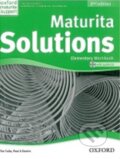 Kniha: Maturita Solutions - Elementary - Work Book + CD (Paul Davies a Tim Falla). Oxford University Press, 2012 Kniha: Maturita Solutions - Elementary - Work Book + CD (Paul Davies a Tim Falla). Oxford University Press, 2012
