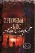 Kniha: Zjizvená noc (Alan Campbell). Laser books, 2009 Kniha: Zjizvená noc (Alan Campbell). Laser books, 2009