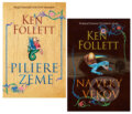 Kniha: Piliere zeme + Na veky vekov (komplet) (Ken Follett), 2011 Kniha: Piliere zeme + Na veky vekov (komplet) (Ken Follett), 2011