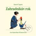 Audiokniha: Zahradníkův rok (Karel Čapek). Tympanum, 2021 Audiokniha: Zahradníkův rok (Karel Čapek). Tympanum, 2021
