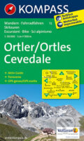 Kniha: Ortler,Cevedale (Kompass). Kompass, 2013 Kniha: Ortler,Cevedale (Kompass). Kompass, 2013