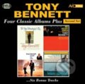 Hudební CD: Tony Bennett: Four classic albums plus second set (Hudobné albumy). Hudobné albumy, 2021 Hudební CD: Tony Bennett: Four classic albums plus second set (Hudobné albumy). Hudobné albumy, 2021